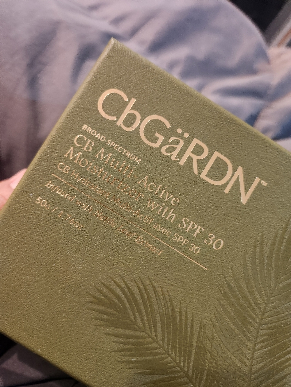 CB Multi-Active Moisturizer with SPF 30 — Green